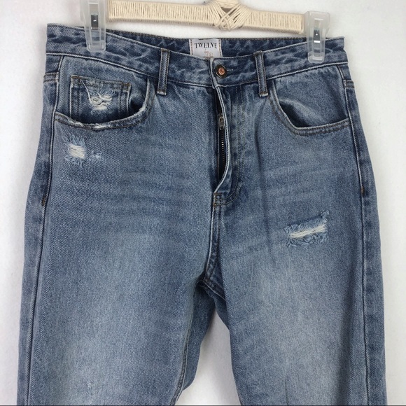 Twelve by Ontwelfth Women’s High Waisted Jeans - Picture 2 of 12